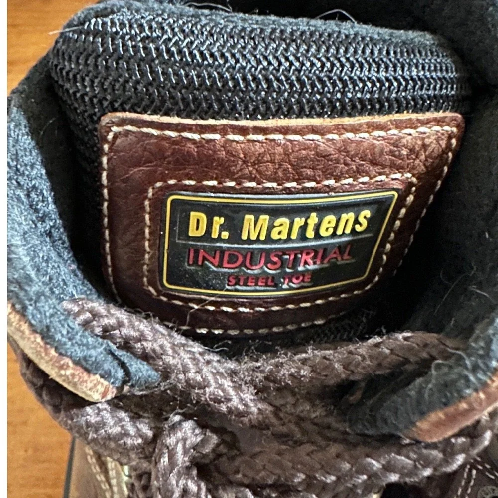 Dr. Doc Martens Ironbridge Leather Heavy Duty Work Boots Steel‎ Toe Size M7/L8